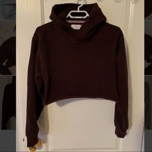 TNA PERFECT CROPPED HOODIE